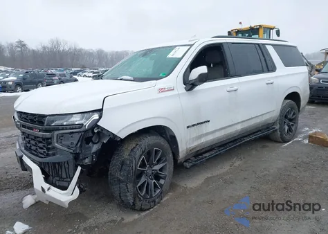 2021 Chevrolet Suburban 4Wd Z71 z USA, uszkodzony, nr VIN 1GNSKDKD0MR468412